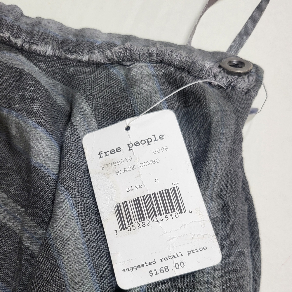 Free People asymmetrical long beautiful bohemian skirt with pockets - Picture 10 of 14